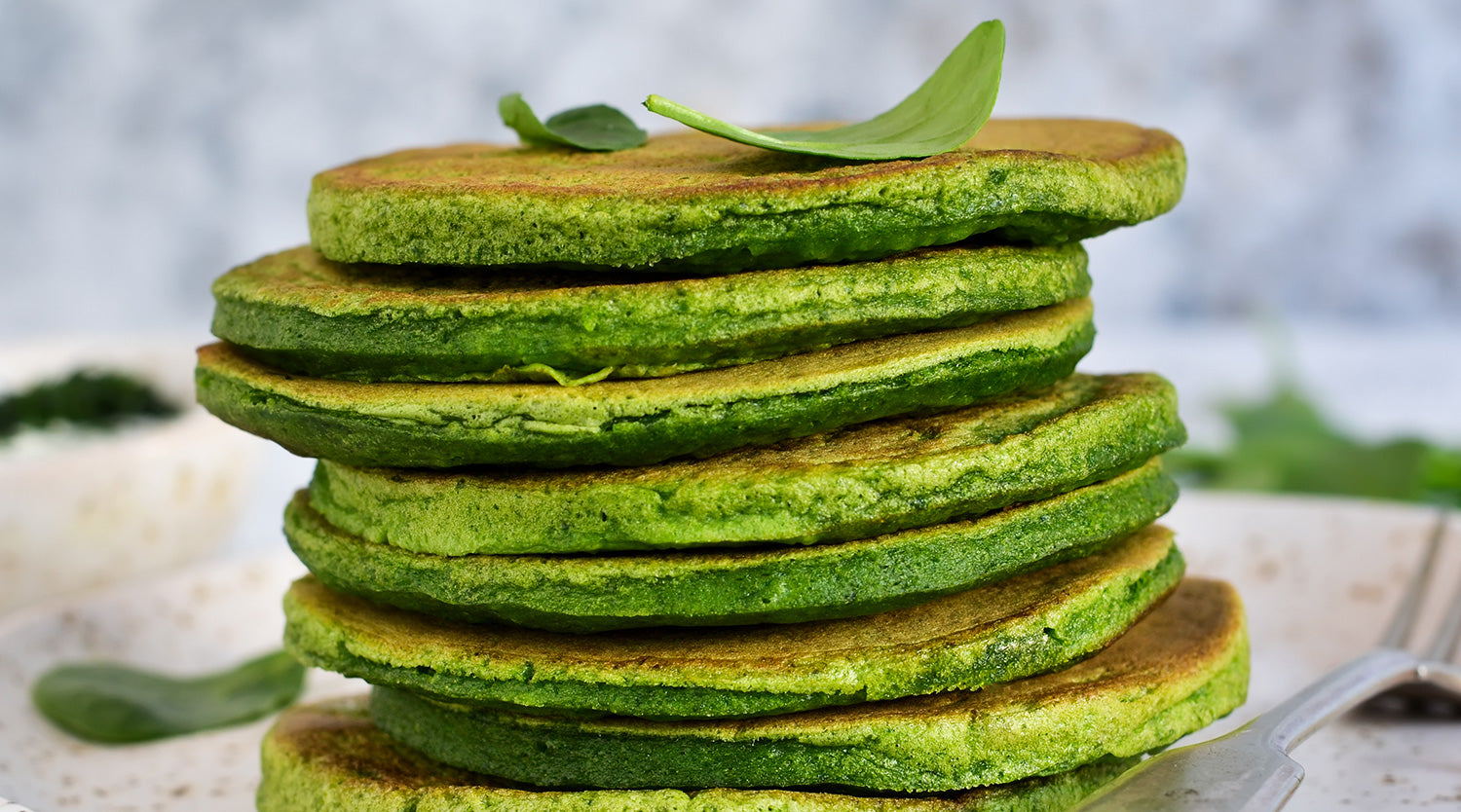 Matcha Buttermilk Pancake Recipe by Whisk Matcha