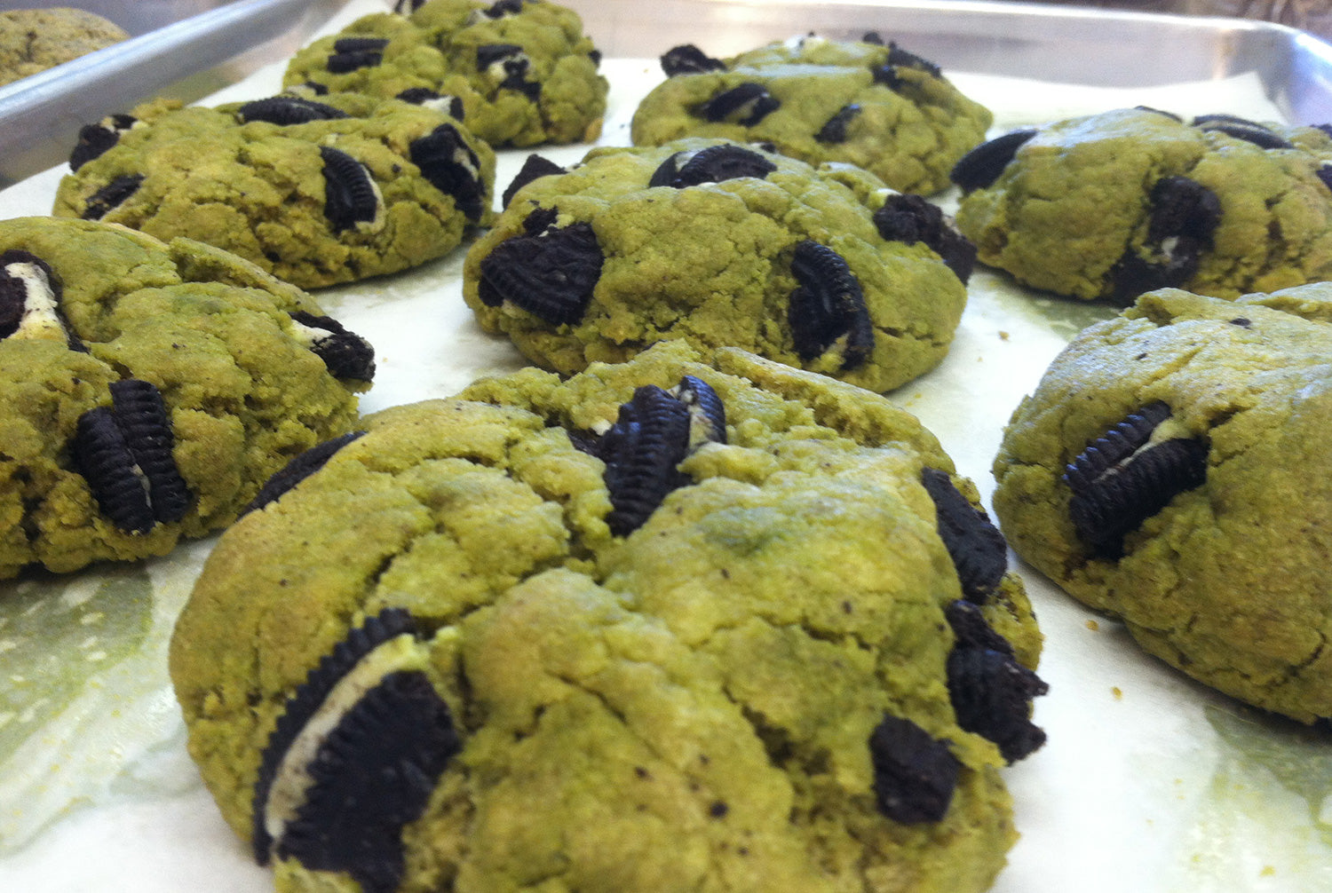 Cracked Matcha Cookies Recipe by Whisk Matcha