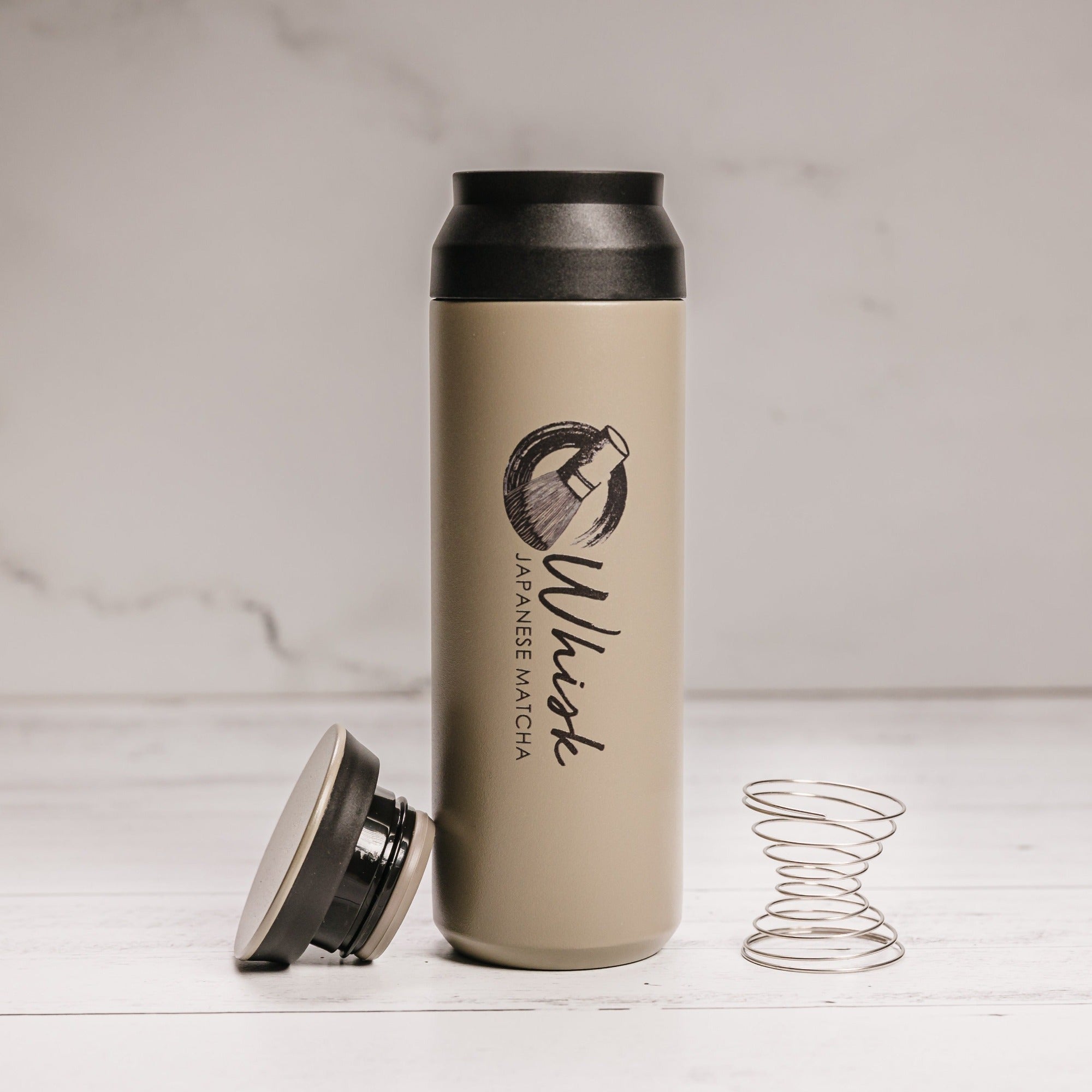Matcha Travel Shaker | Whisk Matcha Insulated Matcha Shaker